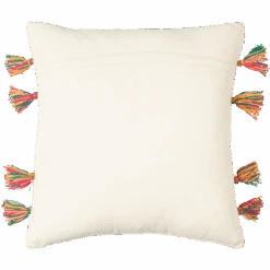 Chaima Tassel Pillow -Home Touch Sale Store nbu001 detail back PhotoRoom