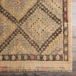 Vintage Mesa Wool Rug -Home Touch Sale Store ooak1311 front
