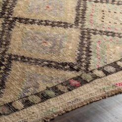 Vintage Mesa Wool Rug -Home Touch Sale Store ooak1311 texture
