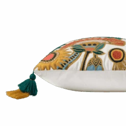 Optimism Ivory Pillow By Justina Blakeney® X Loloi -Home Touch Sale Store optimism ivory side PhotoRoom