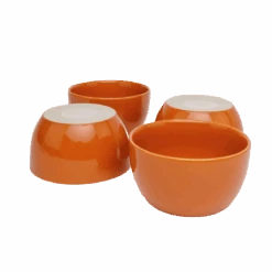 Tierra Bowl Set In Amber By Jungalow® -Home Touch Sale Store orangebowl3