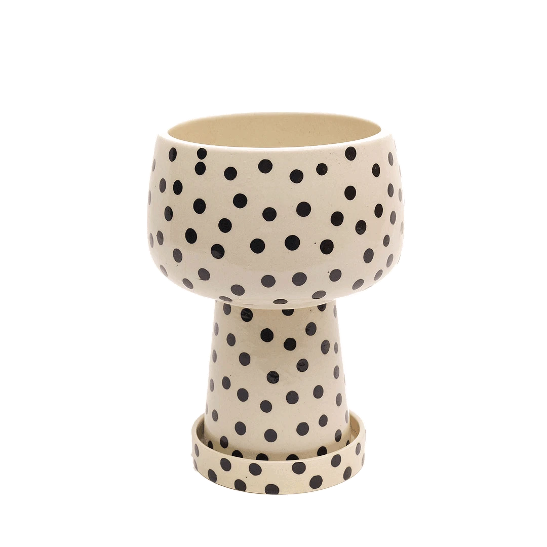 Jungalow Kaya 3-Piece Ceramic Planter By Justina Blakeney™ 1 Jungalow Kaya 3-Piece Ceramic Planter By Justina Blakeney™