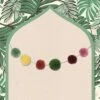 Jungalow Pom Pom Mini Garland By Like A Lion™