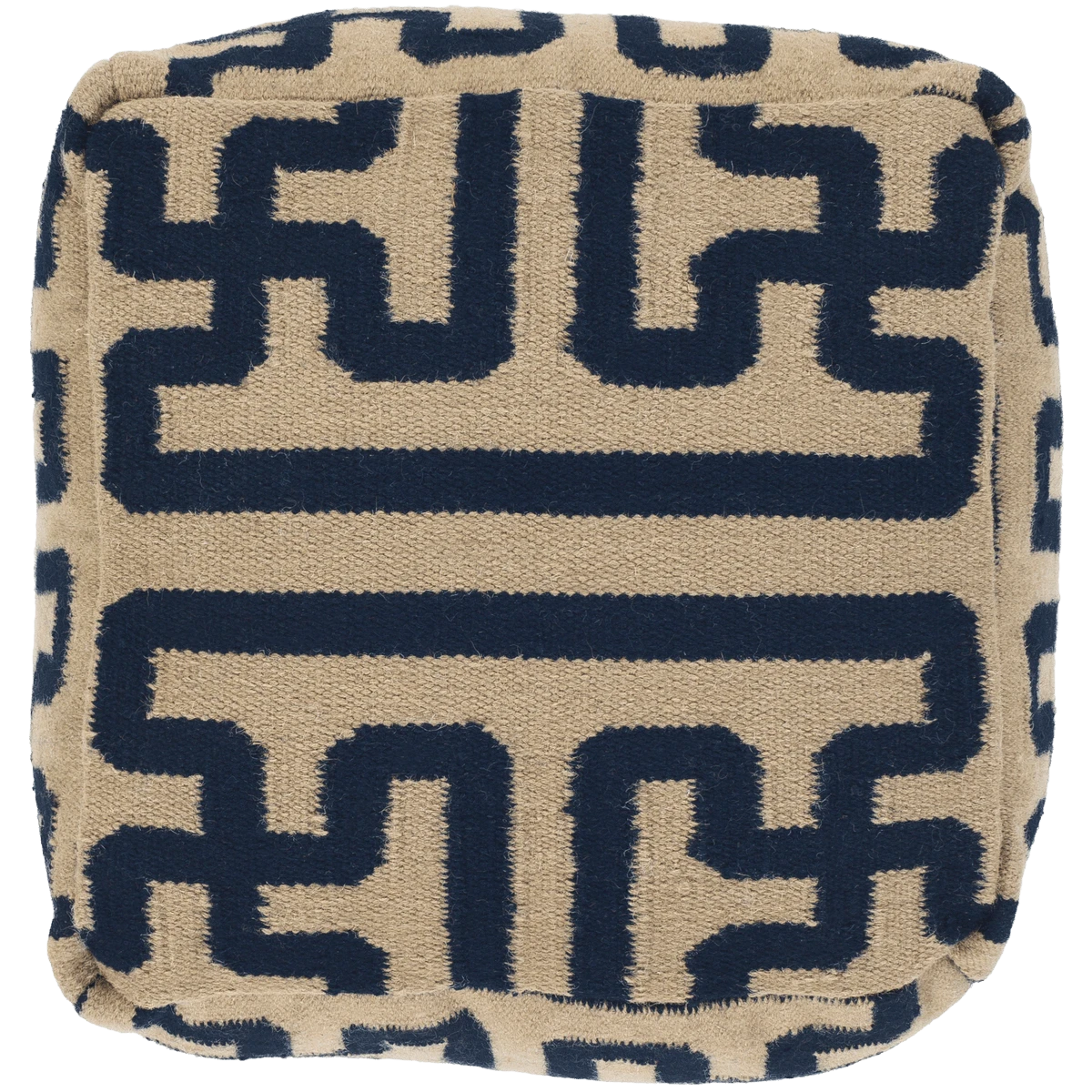 Taman Patterned Pouf 2 Taman Patterned Pouf - Image 2