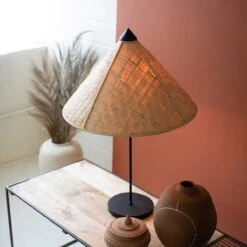Rattan Table Lamp -Home Touch Sale Store rattanlamp5
