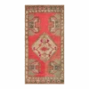 Vintage Poppy Wool Rug
