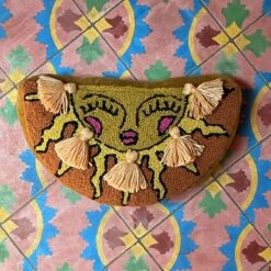 Sol Semi-Circle Hook Pillow By Jungalow® -Home Touch Sale Store sol semi2