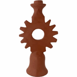 Sun Candle Holder -Home Touch Sale Store terracotta sun candlestick holder