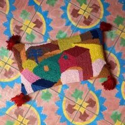 Village Hook Pillow By Jungalow® -Home Touch Sale Store village2